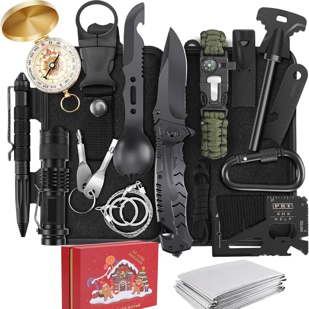 Survival Kit Advent Calendar 2025 for Adult Teen Men